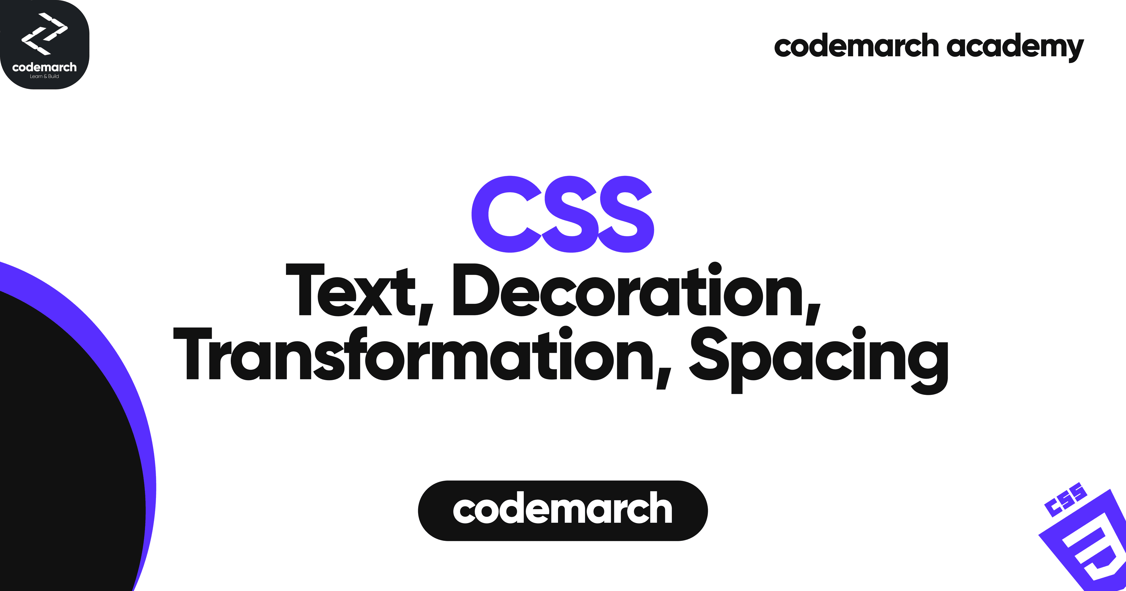 CSS Text,Decoration,Transformation,Spacing